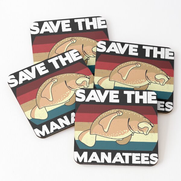 Item preview, Love Manatees Love Sea Potatoes Save Them Gift Idea print designed and sold by Lisbob.