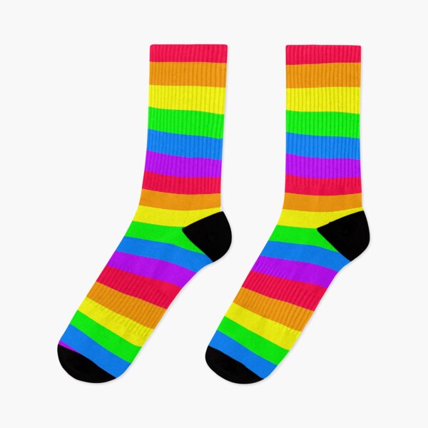 Item preview, LGBTQ+ flag in bright hues (horizontal stripes) designed and sold by joshuarainbird.