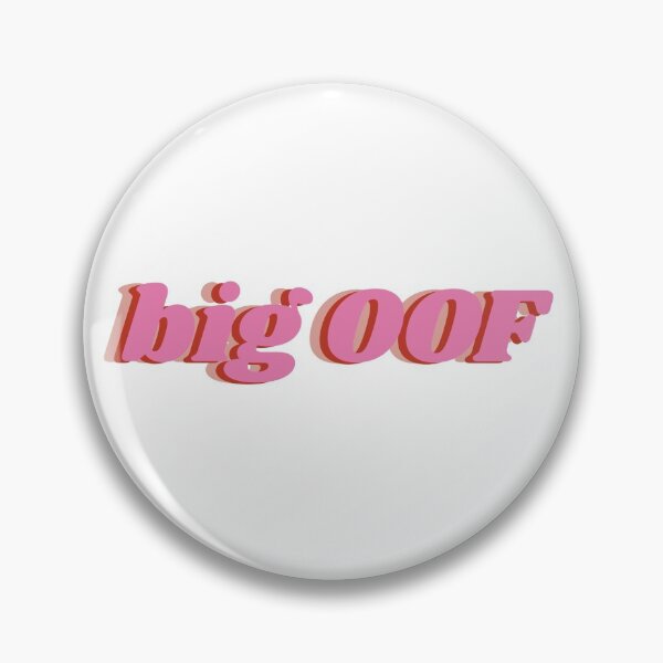 Item preview, Big OOF text designed and sold by isobelcough.