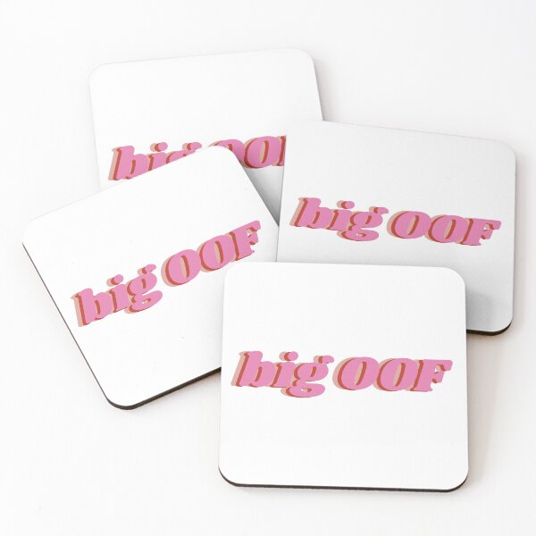 Item preview, Big OOF text designed and sold by isobelcough.