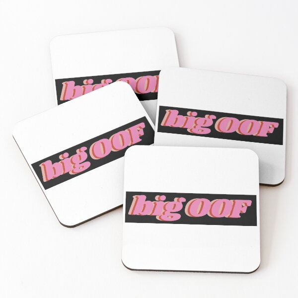 Item preview, Big OOF text designed and sold by isobelcough.