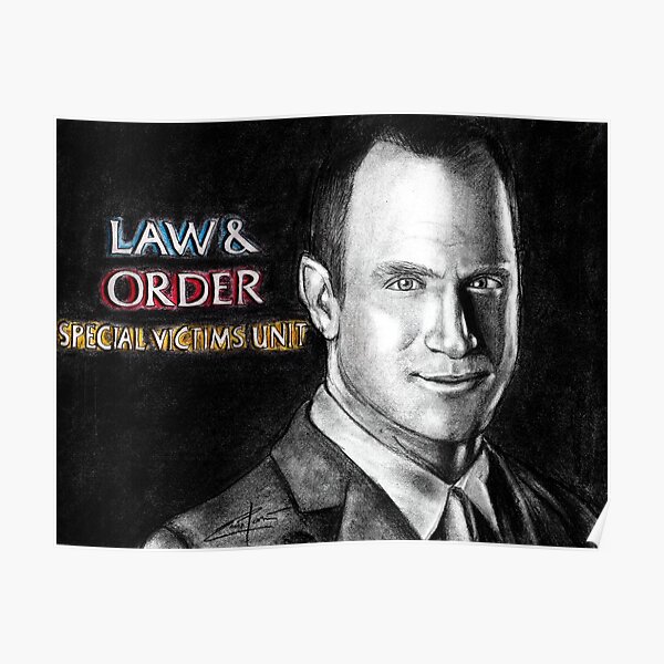 Elliot Stabler Law and Order SVU Poster