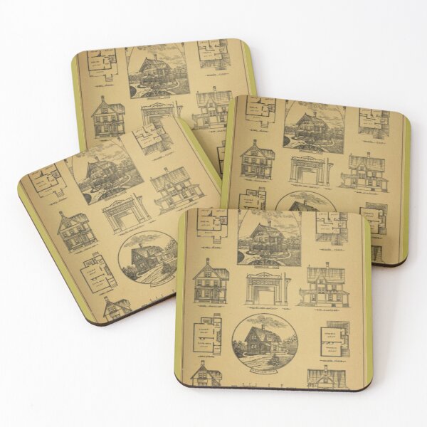 Item preview, American Architecture - Cottage designed and sold by Box26 Designs.