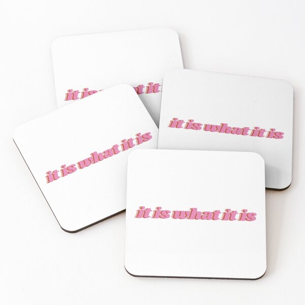 Item preview, It Is What It Is Text designed and sold by isobelcough.