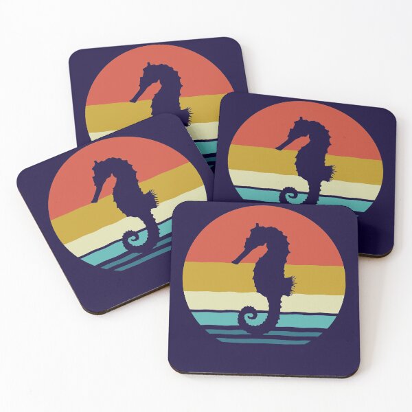 Item preview, Sea Horse - Vintage Retro Ocean Sea Horse - Ocean Sea Horse Gift designed and sold by HappyTees Lab.