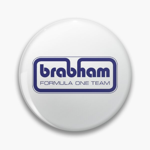 Brabham Formula One Team logo 1973/4 - white print | Pin