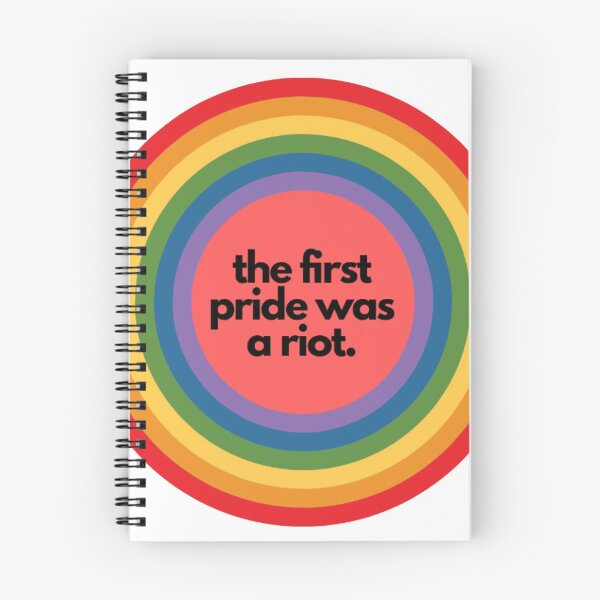 Item preview, 'The first pride was a riot'  designed and sold by GraceBryony.