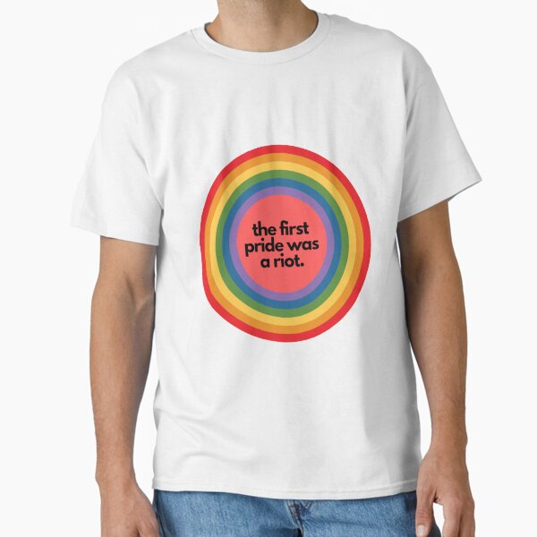 Item preview, 'The first pride was a riot'  designed and sold by GraceBryony.
