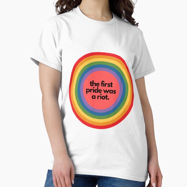 Item preview, 'The first pride was a riot'  designed and sold by GraceBryony.