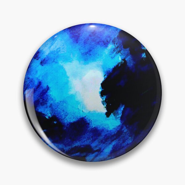 Item preview, Abstract Nighttime Blue Landscape  designed and sold by Mark Jesus-Allen.