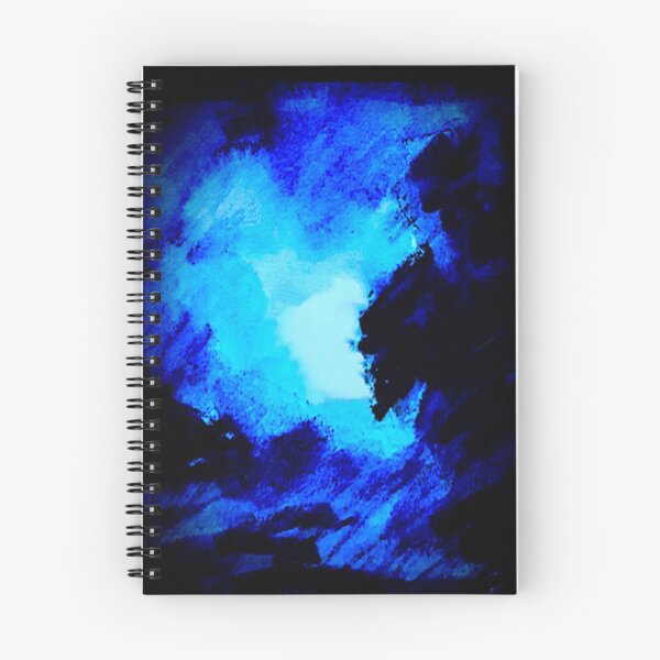 Item preview, Abstract Nighttime Blue Landscape  designed and sold by Mark Jesus-Allen.
