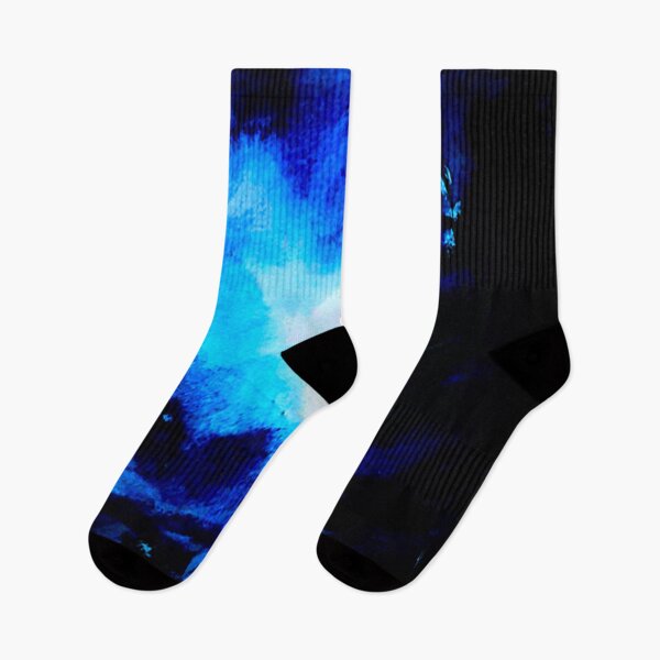 Item preview, Abstract Nighttime Blue Landscape  designed and sold by Mark Jesus-Allen.