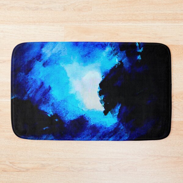 Item preview, Abstract Nighttime Blue Landscape  designed and sold by Mark Jesus-Allen.