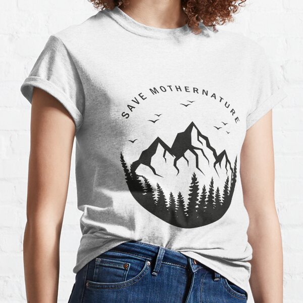 to be able to give something back to nature. Take care of yourself and your environment Classic T-Shirt