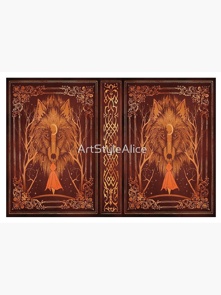 Old magic werewolf moon book by ArtStyleAlice
