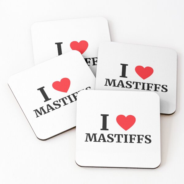 Item preview, I Love Mastiffs Heart  designed and sold by Vanover Designs.