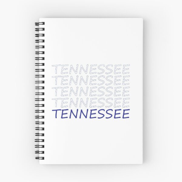 Item preview, Tennessee Repeating Blue Bold Uppercase designed and sold by artbylukas.