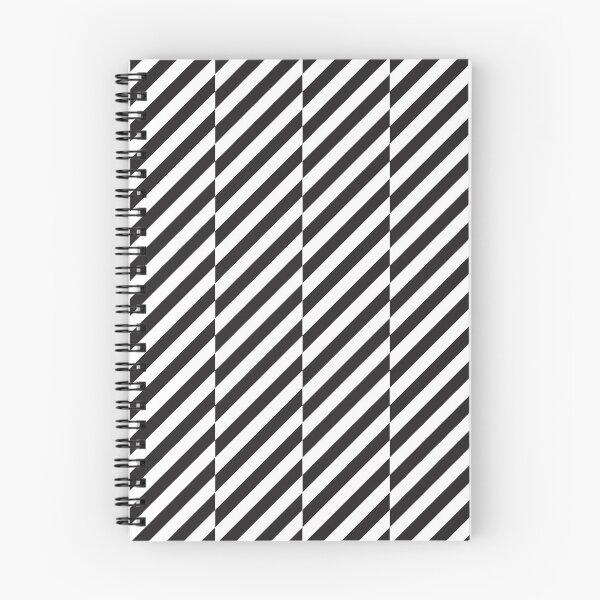 Item preview, Black and white diagonal lines pattern designed and sold by kallyfactory.