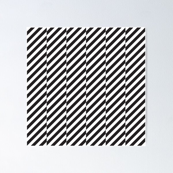 Item preview, Black and white diagonal lines pattern designed and sold by kallyfactory.
