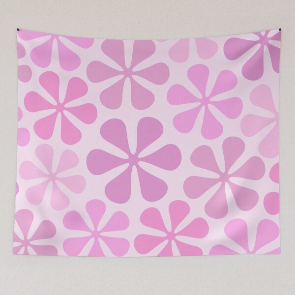 Item preview, Abstract Flowers in Pinks designed and sold by NataliePaskell.
