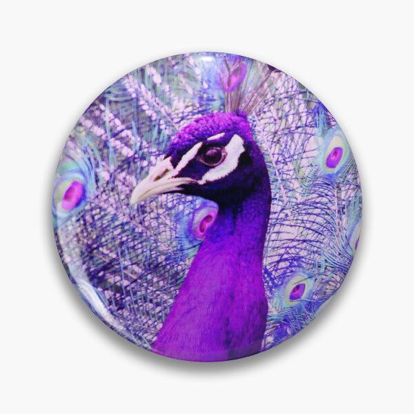 Item preview, Purple Peacock designed and sold by chihuahuashower.