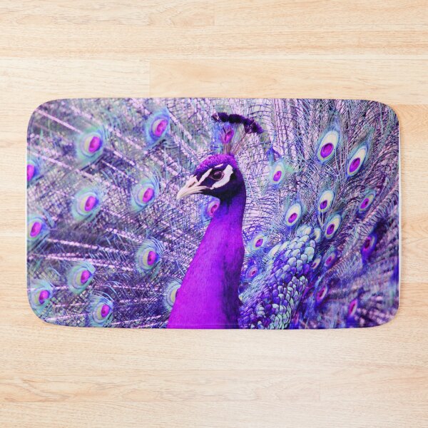 Item preview, Purple Peacock designed and sold by chihuahuashower.