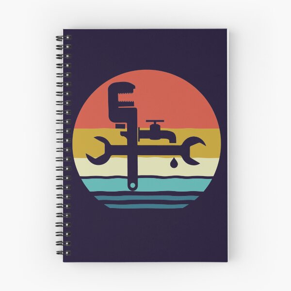 Item preview, Plumber - Vintage Retro Plumbery Tools - Plumber Gift designed and sold by HappyTees Lab.
