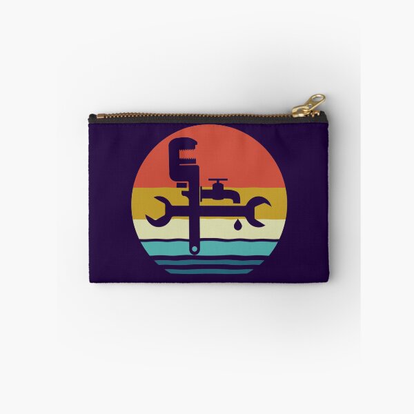 Item preview, Plumber - Vintage Retro Plumbery Tools - Plumber Gift designed and sold by HappyTees Lab.