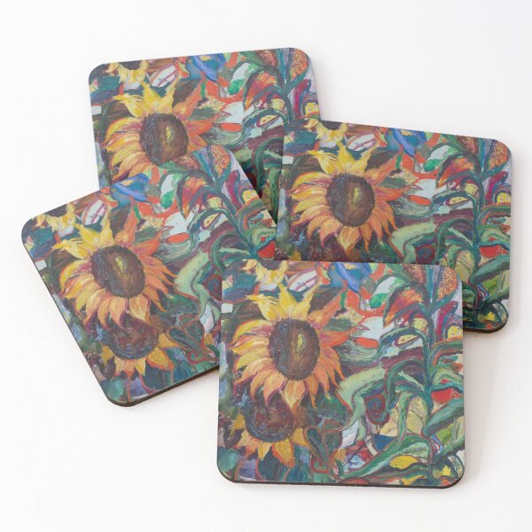 Item preview, The Sunflower Garden Fine Art Painting Design designed and sold by Nola Lee Kelsey.