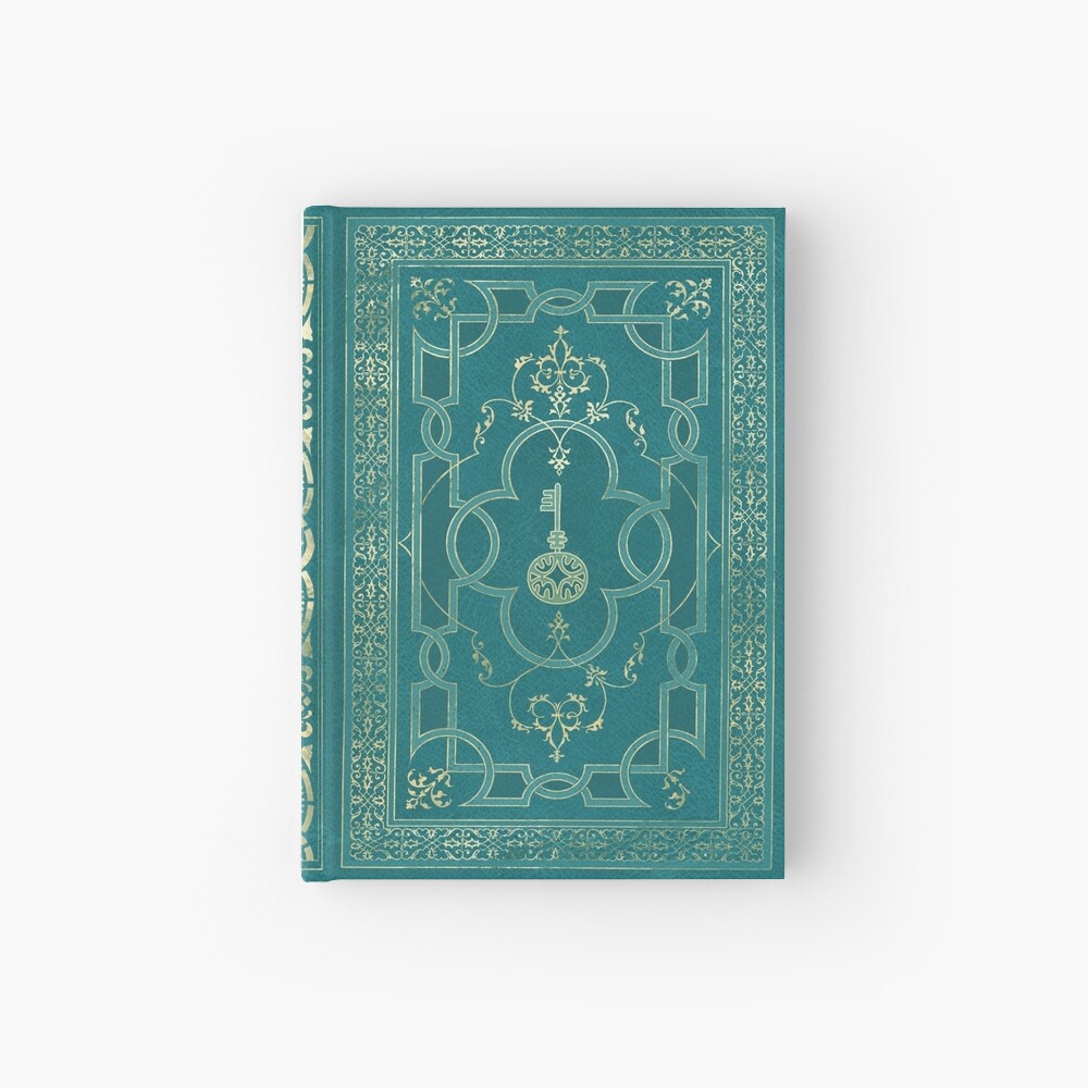Old magic key grimoire Hardcover Journal