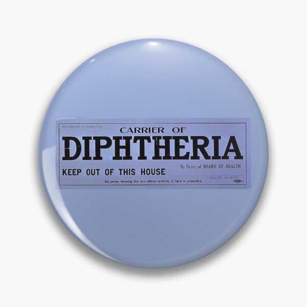 Item preview, Diphtheria Warning designed and sold by stoppersays.