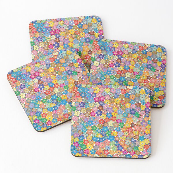 Item preview, Colorful Flowers Pattern designed and sold by GreenMall.