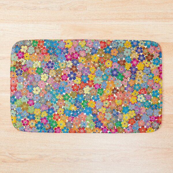 Item preview, Colorful Flowers Pattern designed and sold by GreenMall.