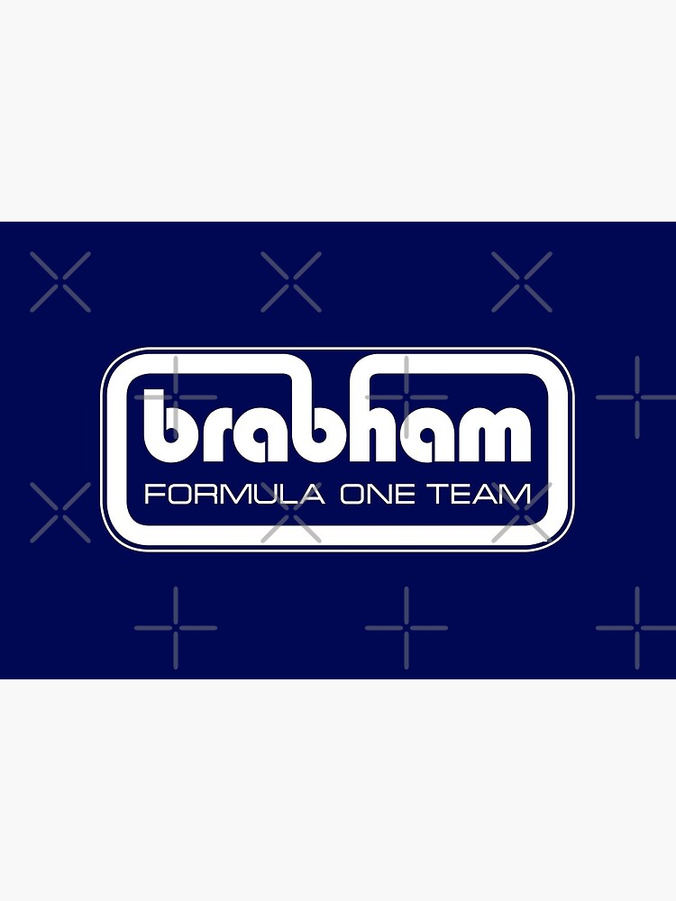 Brabham Formula One Team logo 1973/4 - brabham blue print | Art Board Print