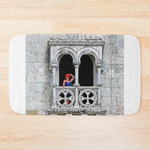 Item preview, Belém Lady with a red hat. Torre de Belém. designed and sold by Tereza Pilar  Art.