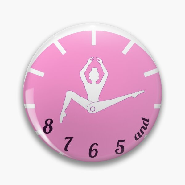 Item preview, A Dancers Clock And 5678 Funny Saying Dance print designed and sold by Lisbob.