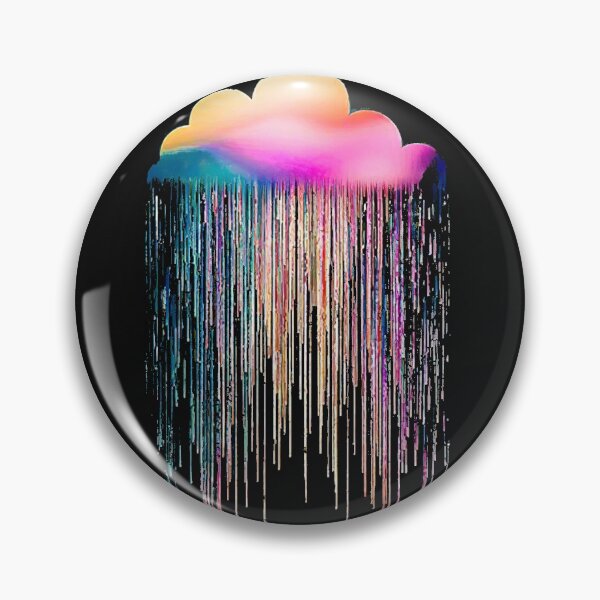 Item preview, Rainbow Rain cloud designed and sold by AngelJames.