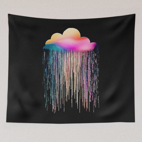Item preview, Rainbow Rain cloud designed and sold by AngelJames.