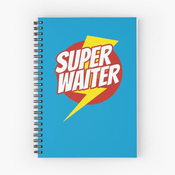 Item preview, Super Waiter - Funny Waiter Superhero - Lightning Edition designed and sold by isstgeschichte.