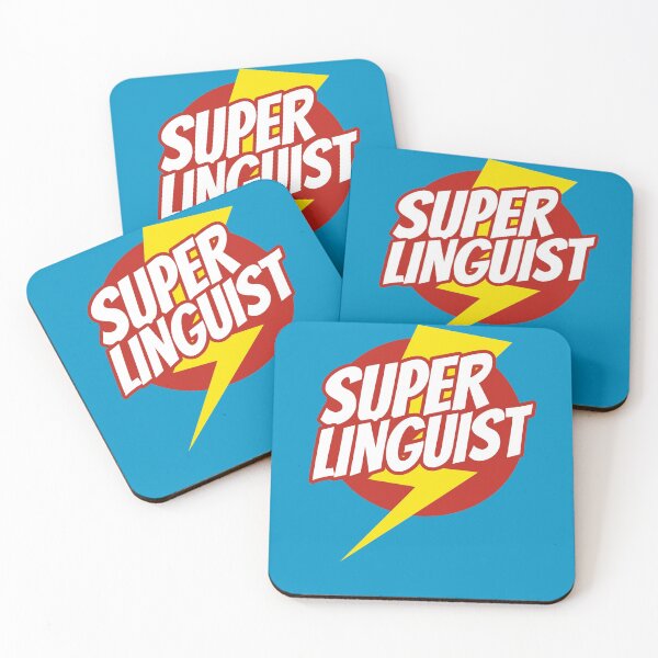 Item preview, Super Linguist - Funny Linguistic Superhero - Lightning Edition designed and sold by isstgeschichte.