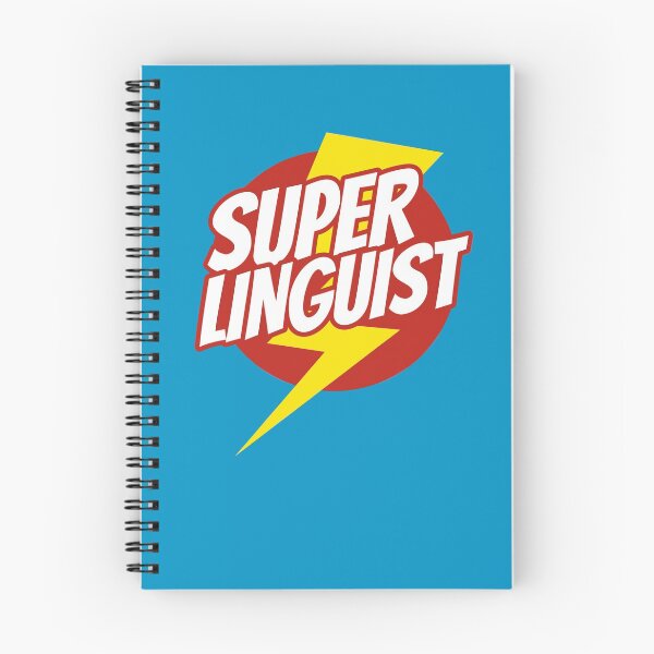 Item preview, Super Linguist - Funny Linguistic Superhero - Lightning Edition designed and sold by isstgeschichte.