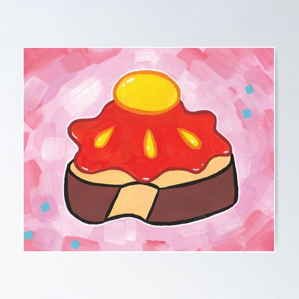 Item preview, Strawberry jam bread with honey designed and sold by artbytabea.