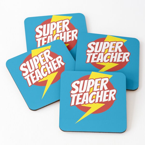 Item preview, Super Teacher - Funny Teacher Superhero Lightning Edition designed and sold by isstgeschichte.