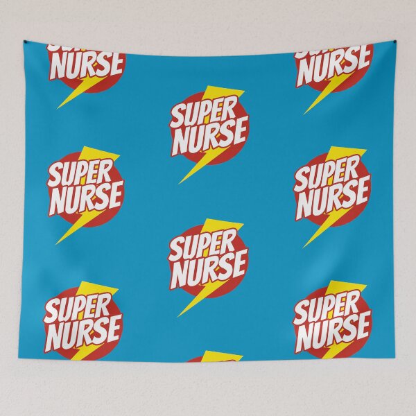 Item preview, Super Nurse - Funny Nursing Superhero - Lightning Edition designed and sold by isstgeschichte.