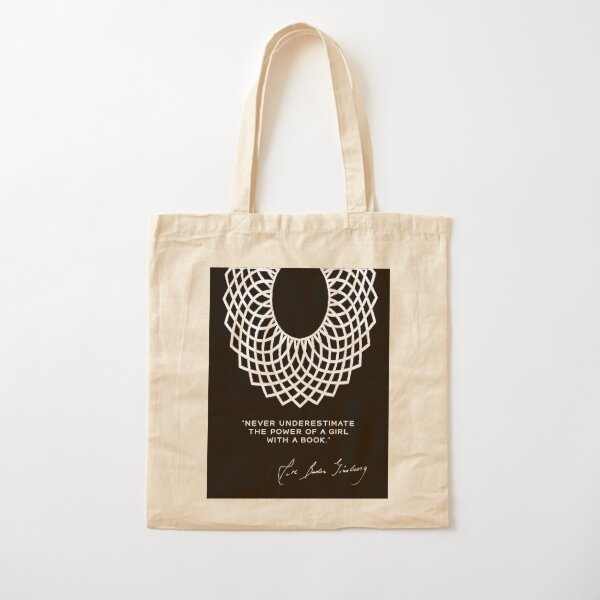 ruth bader ginsburg tote bag