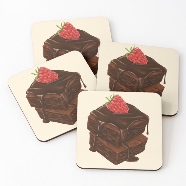 Item preview, Raspberry Chocolate Brownie designed and sold by Alicia Chee.