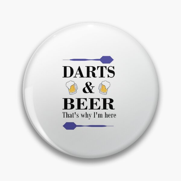 Item preview, Darts & Beer - That's why I'm here! designed and sold by Jannis12.