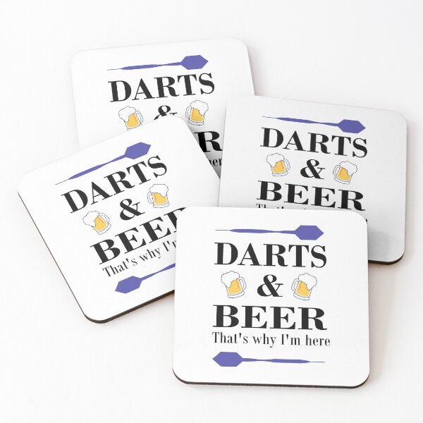 Item preview, Darts & Beer - That's why I'm here! designed and sold by Jannis12.