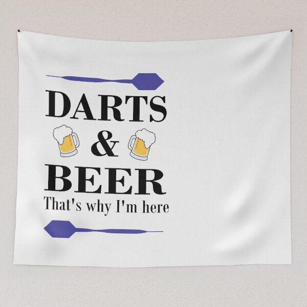 Item preview, Darts & Beer - That's why I'm here! designed and sold by Jannis12.