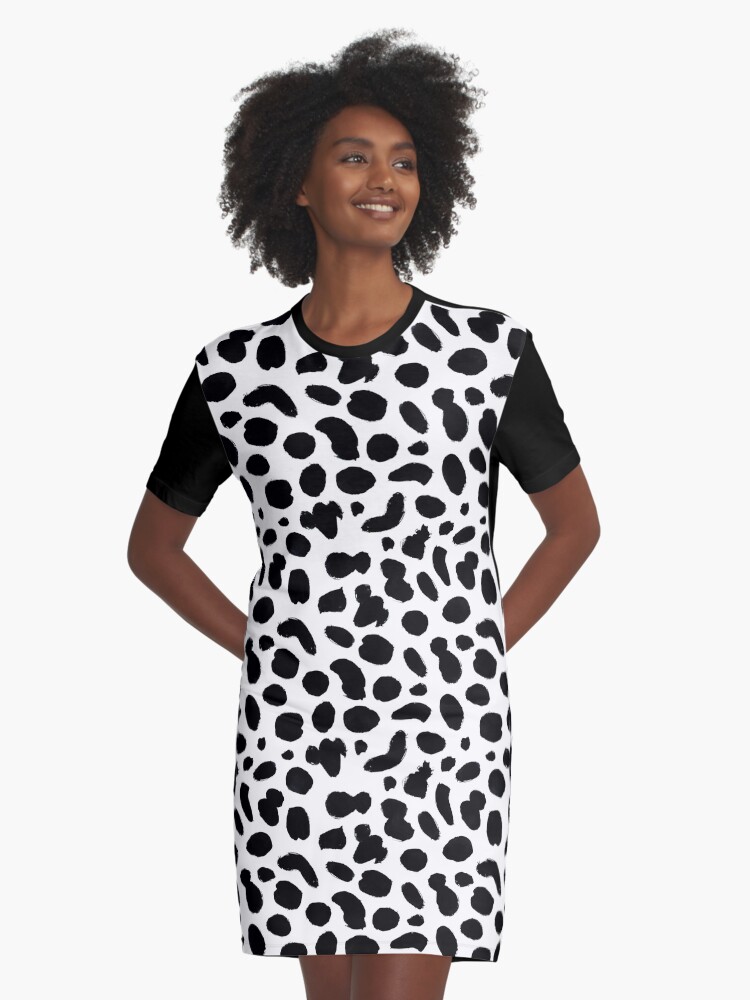 dalmatian shirt dress